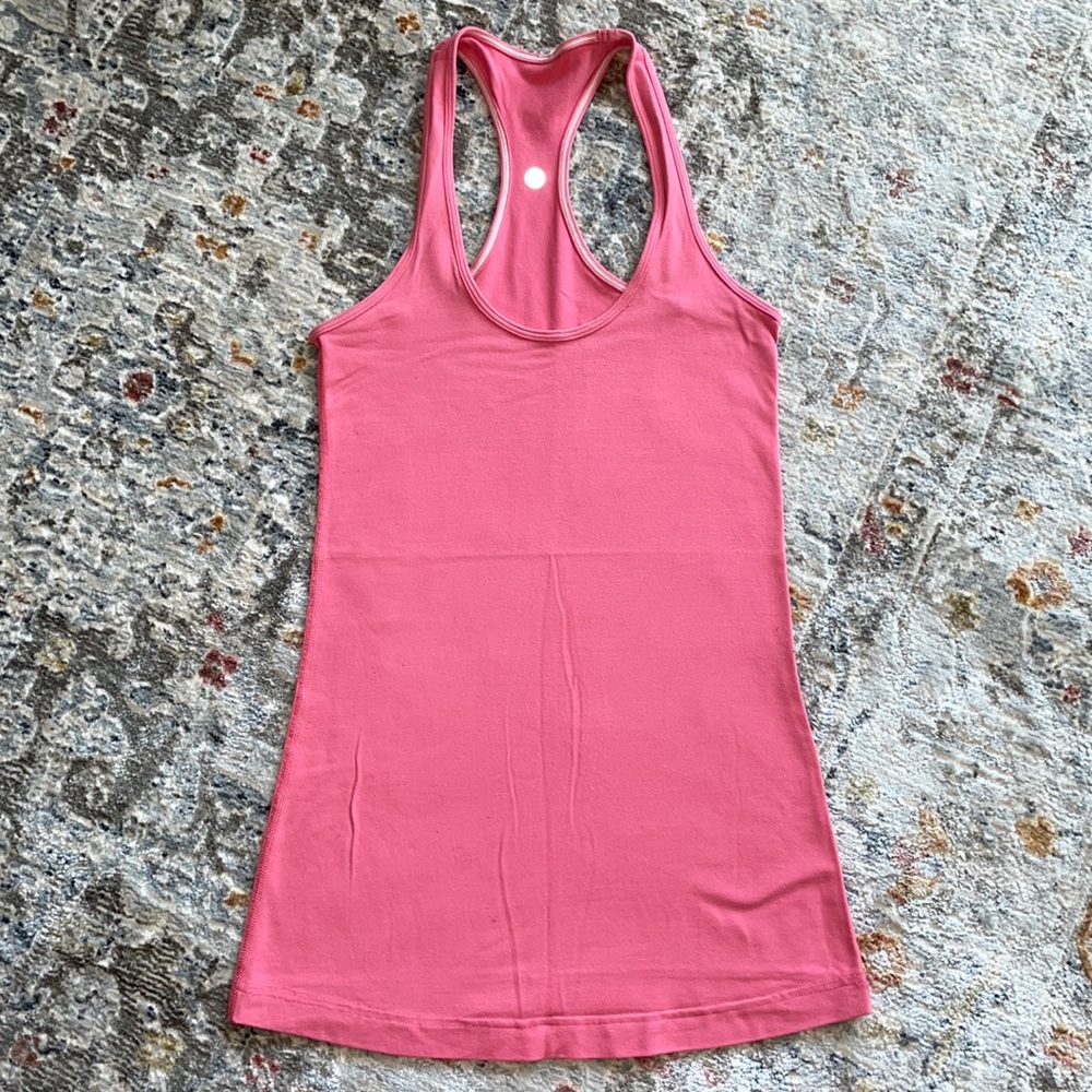 Pink Lululemon Tank